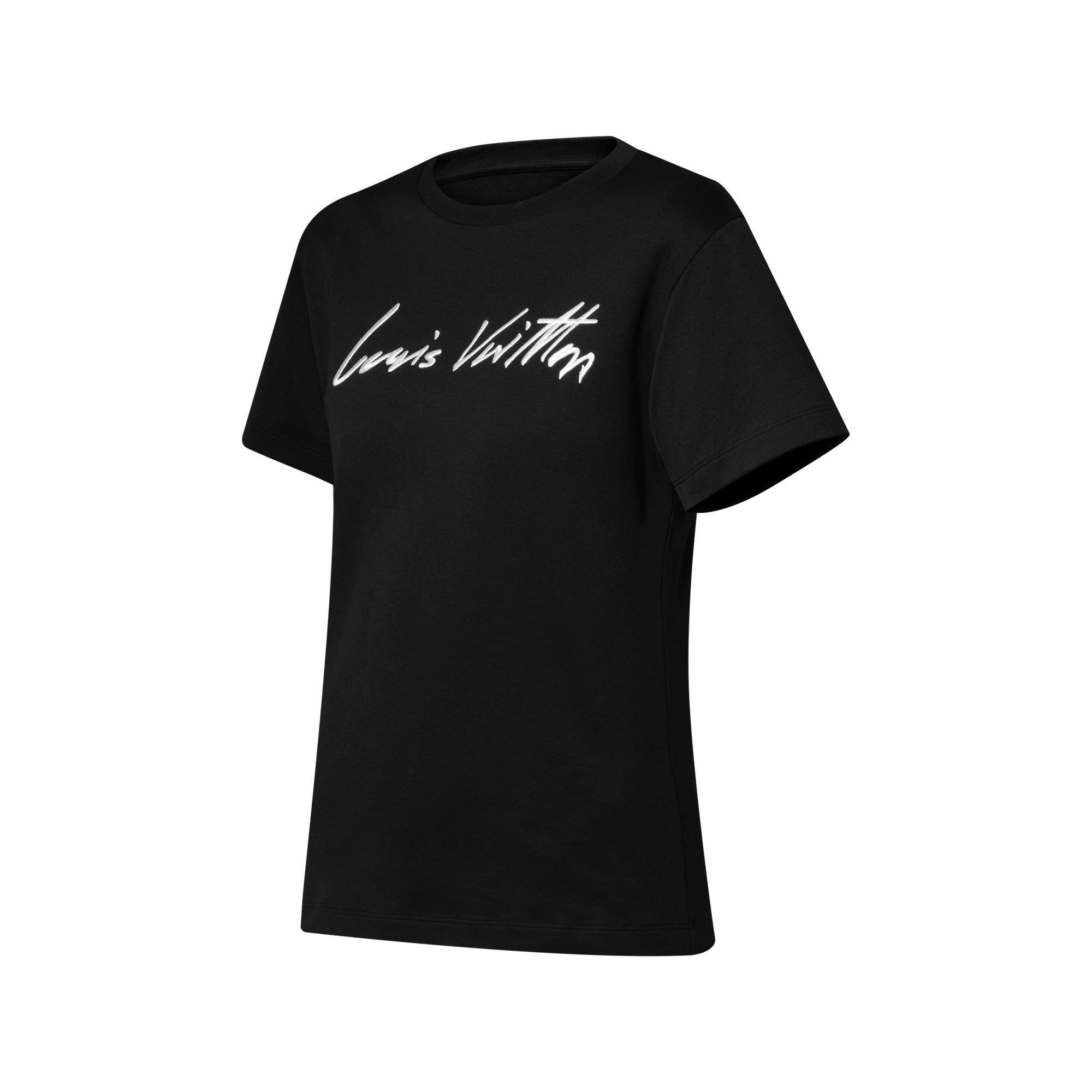 Cursive Signature T-Shirt - Ready-to-Wear | LOUIS VUITTON